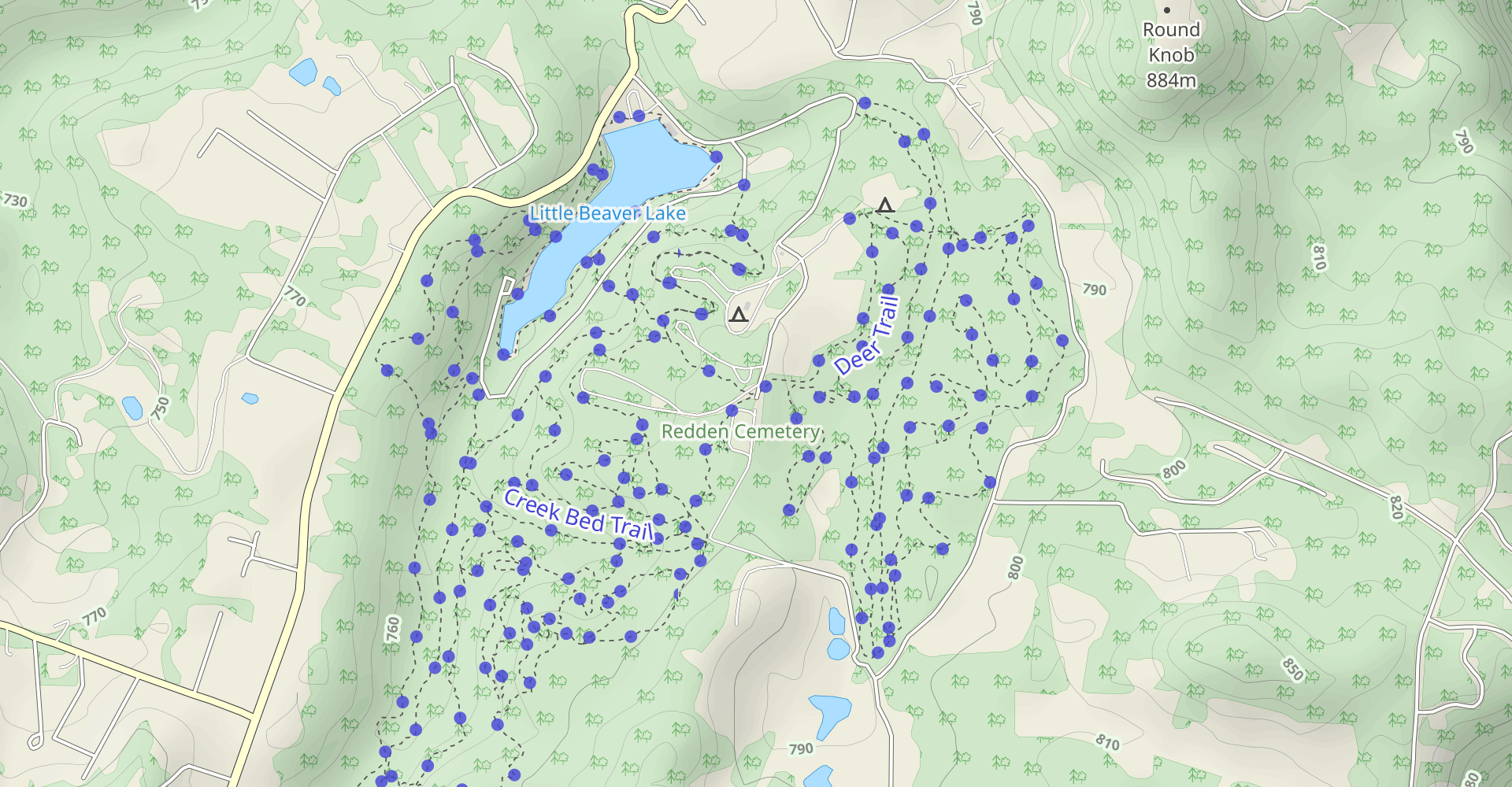 Deer Trail and Laurel Creek Loop