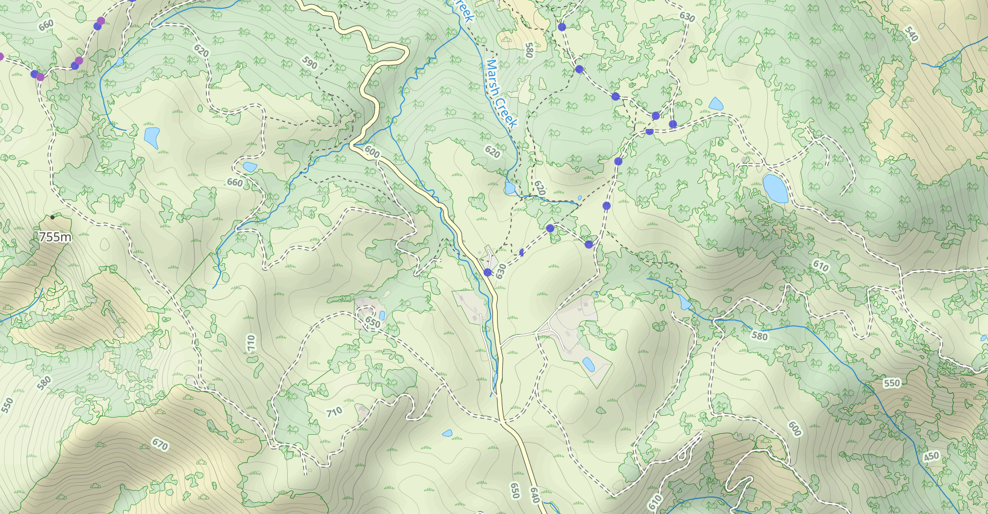 Clyma Trail To Highland Ridge Trail Loop