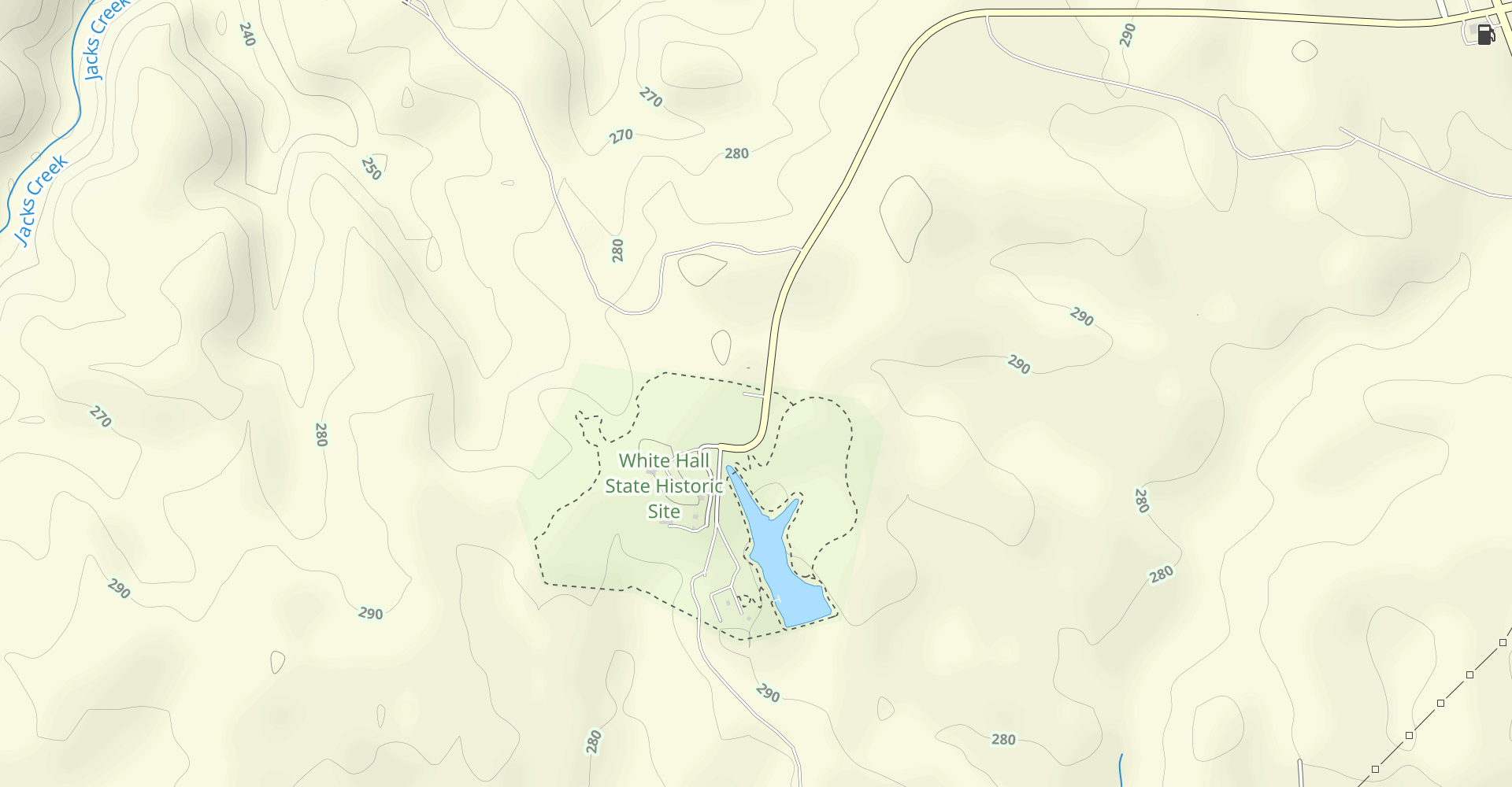 White Hall State Historic Site Loop