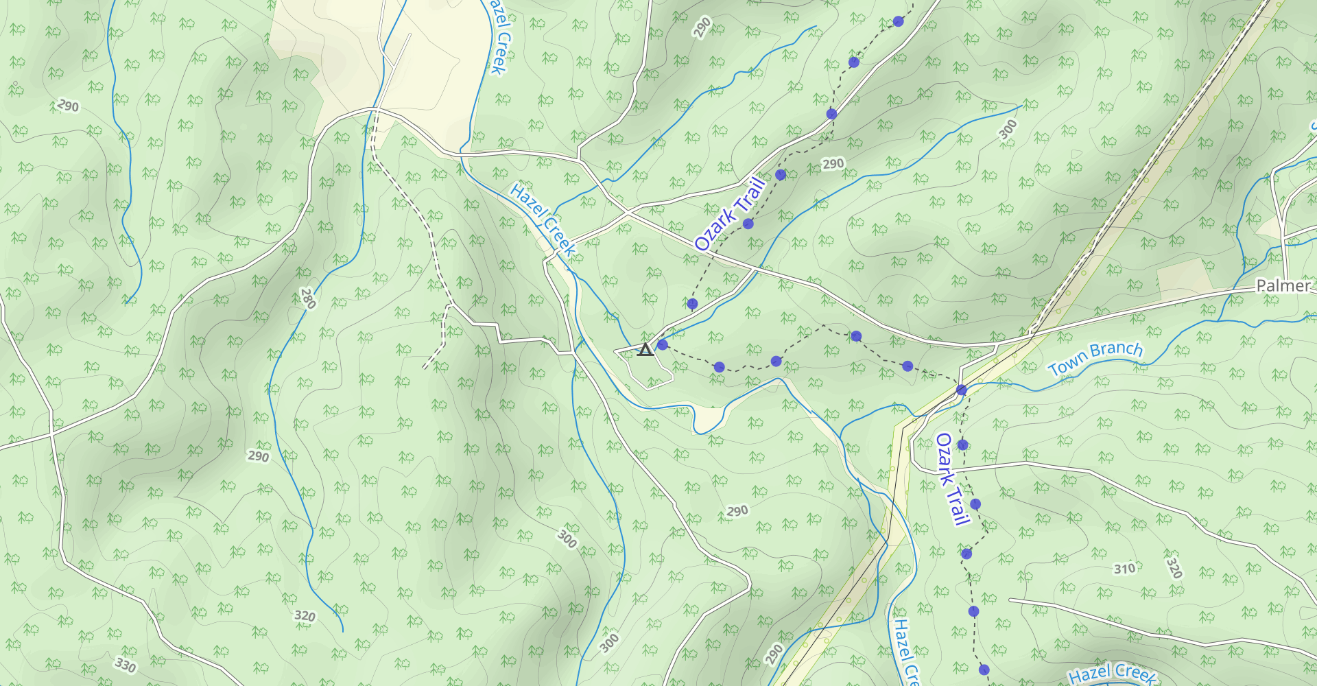 The Ozark Trail: Trace Creek Section