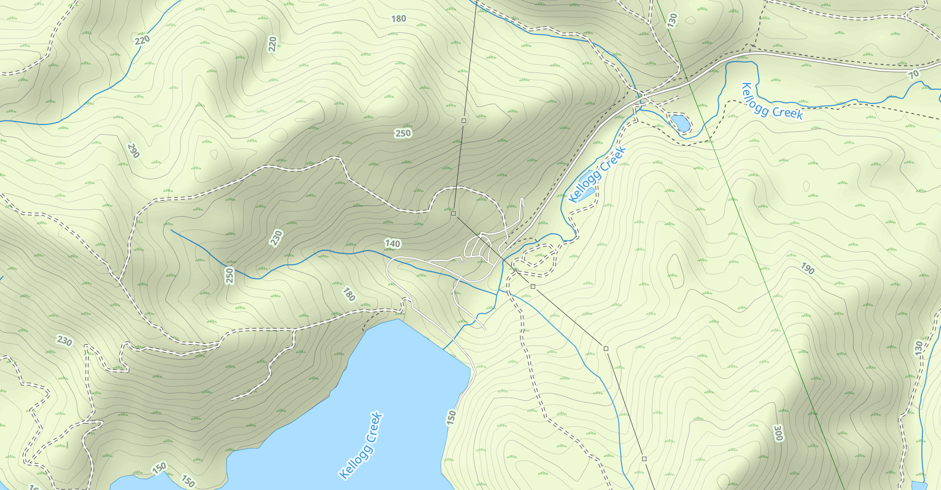 Los Vaqueros Dam Trail