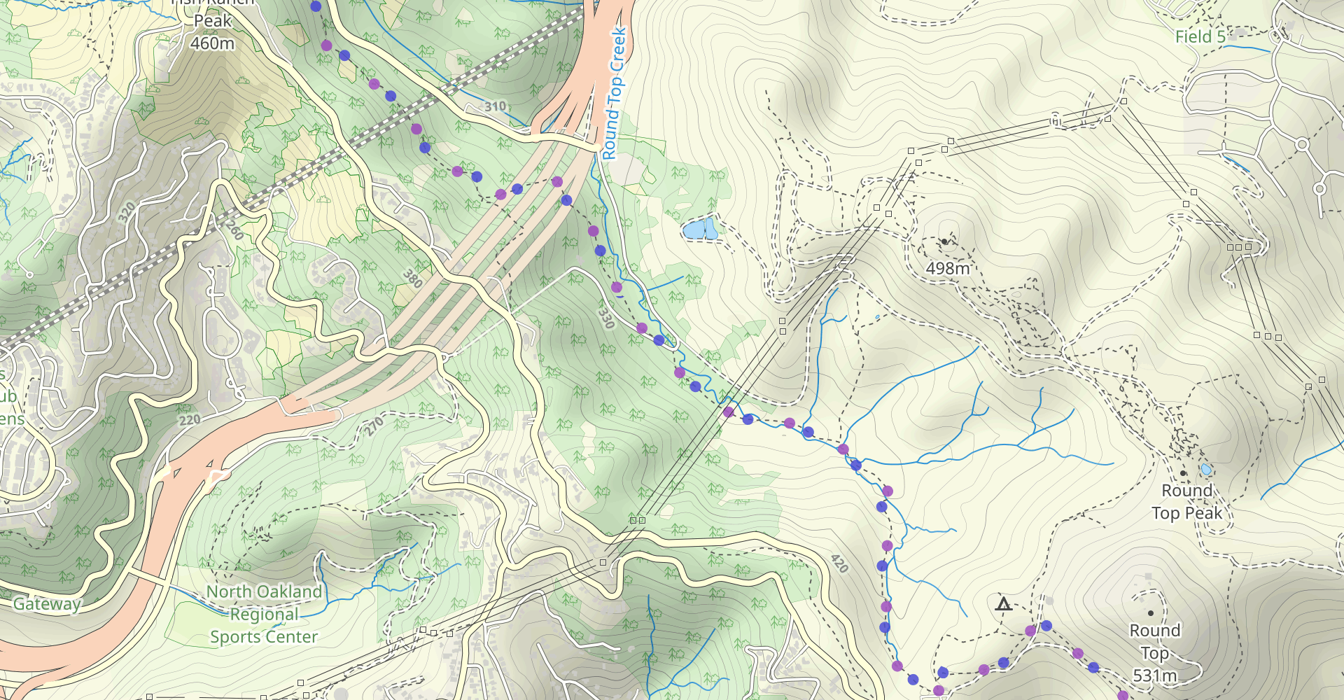 Bay Area Ridge and Nature Path Loop