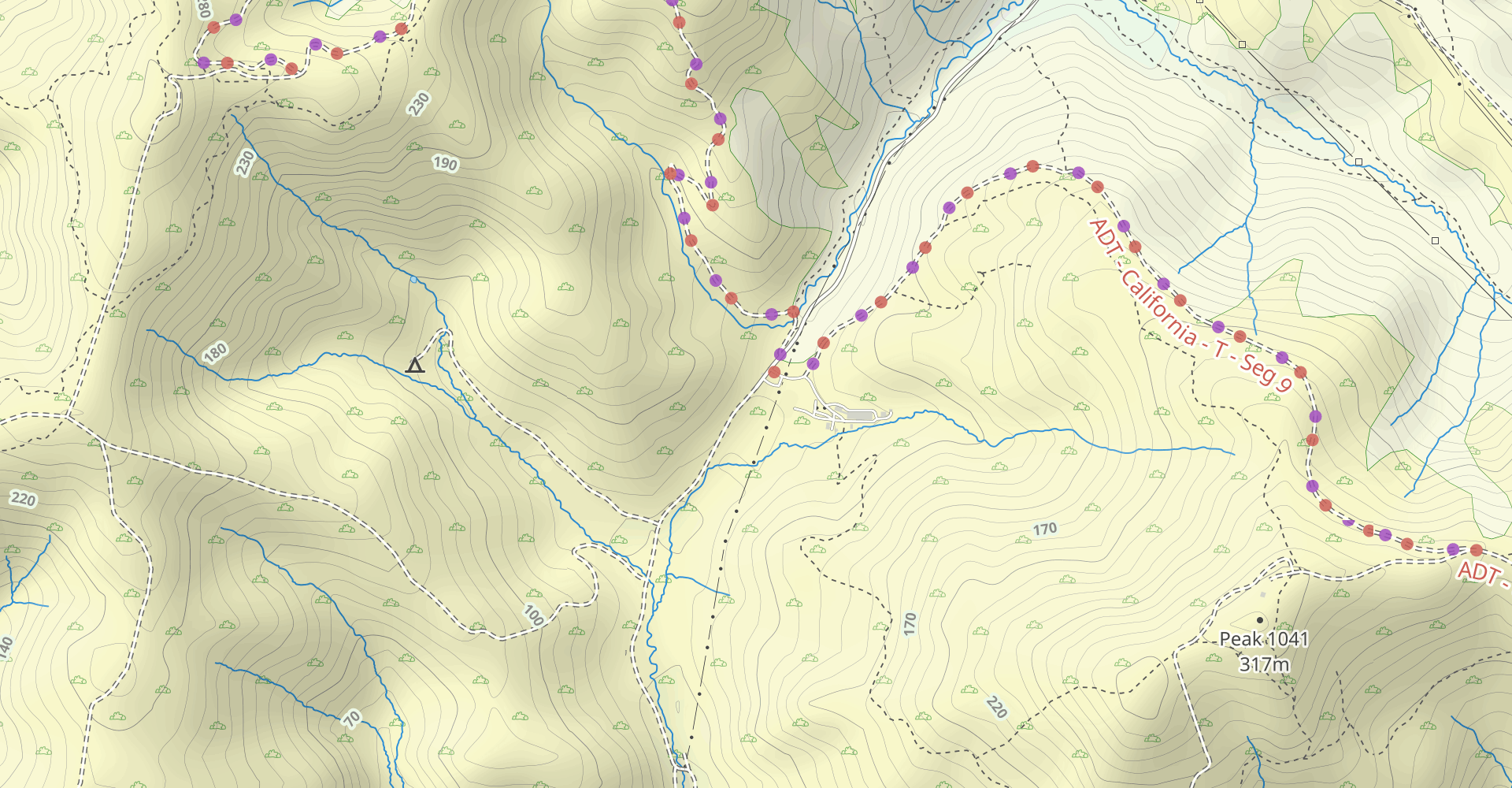 Fox Trail, Coastal Trail, and Tennessee Valley Trail Loop
