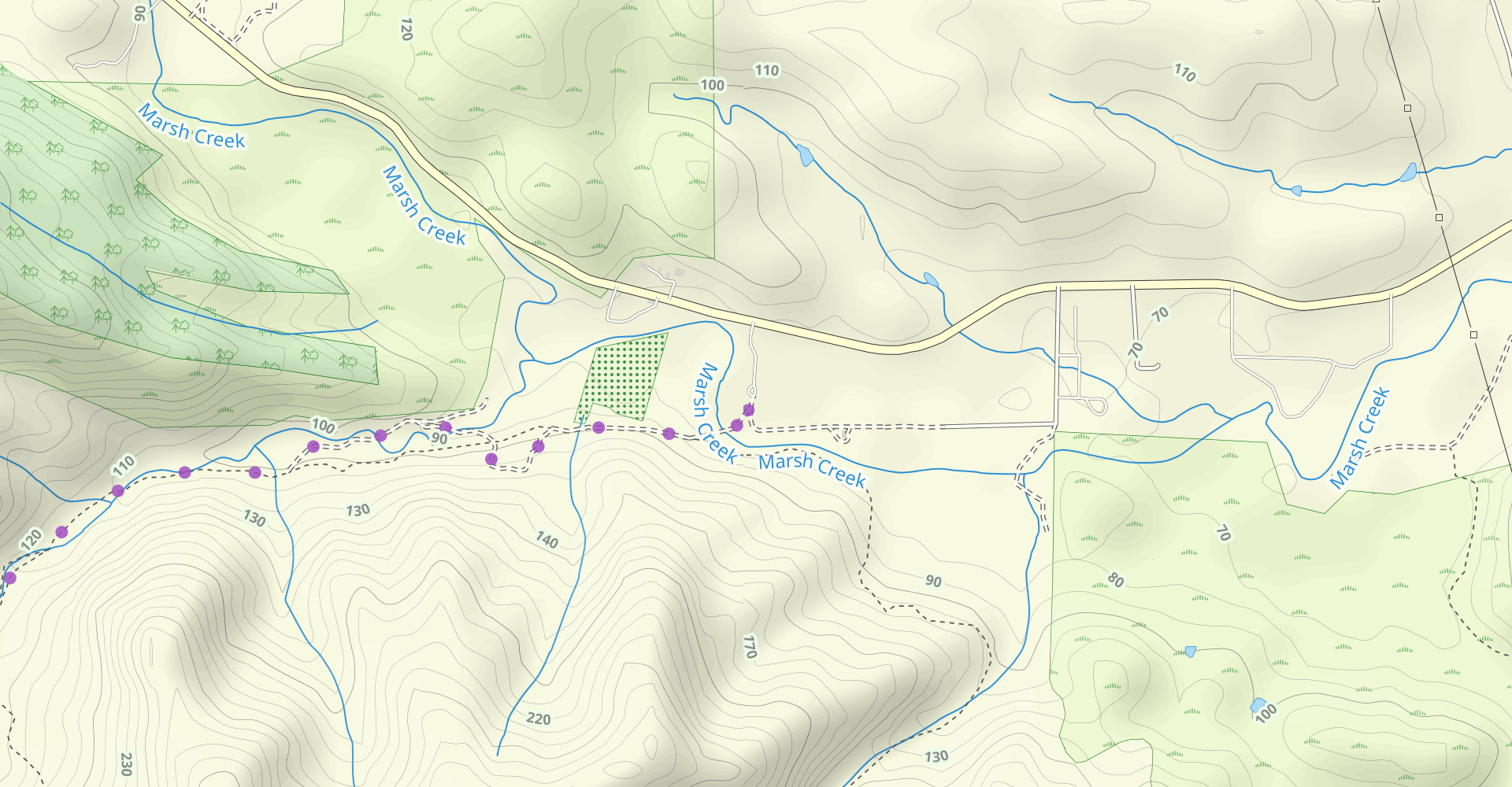 Hardy Canyon, Miwok, Murphy Meadow Loop