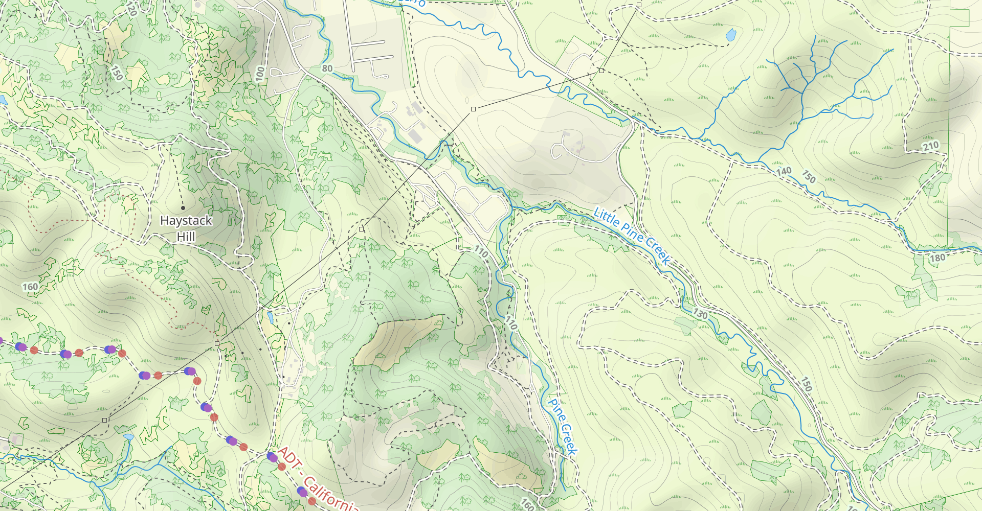 Castle Rock Stage Road Trail