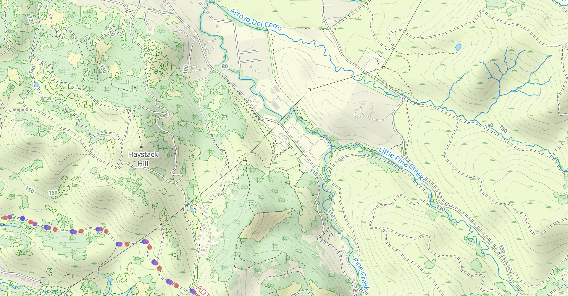 Castle Rock Diablo Foothills Loop