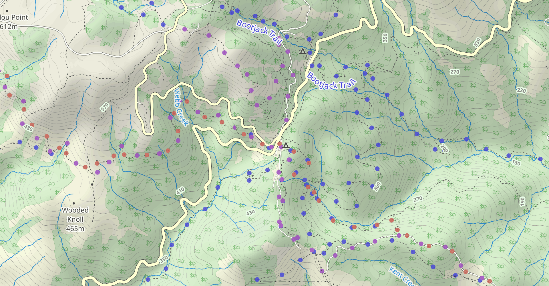 Coastal, Cataract, and Old Mine Loop