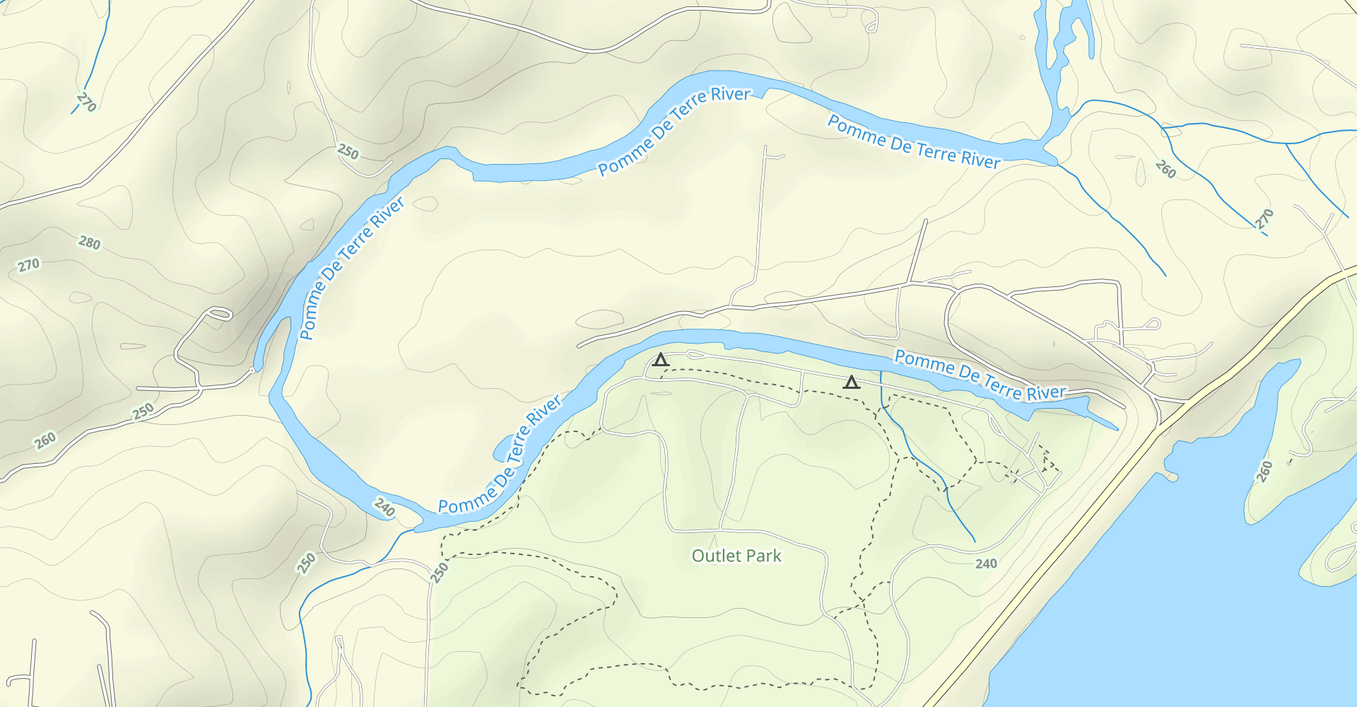 Pomme de Terre Walking Trail