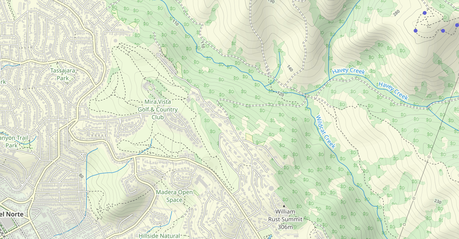 Wildcat Creek, Nimitz, and Conlon Loop