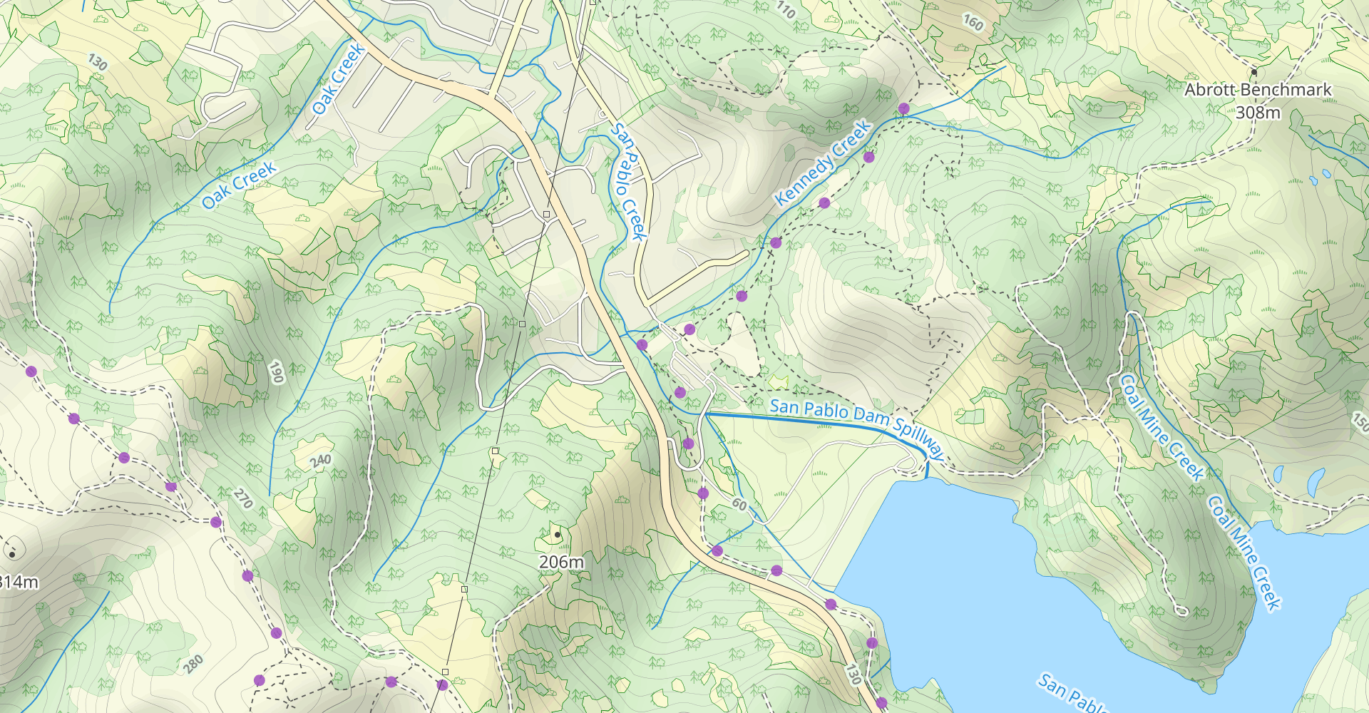 Laurel, Kennedy Creek, Upper Sea Foam and Lower Sea Foam Loop