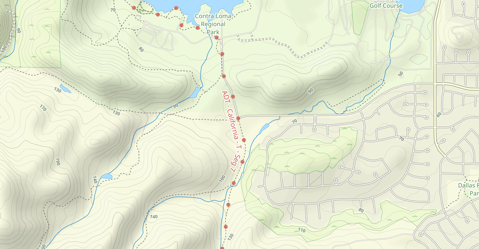 Ridge Trail to Old Homestead Trail Loop