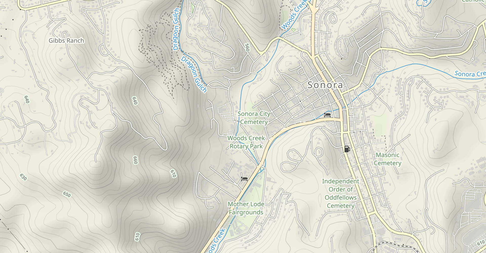 Dragoon Gulch Trail