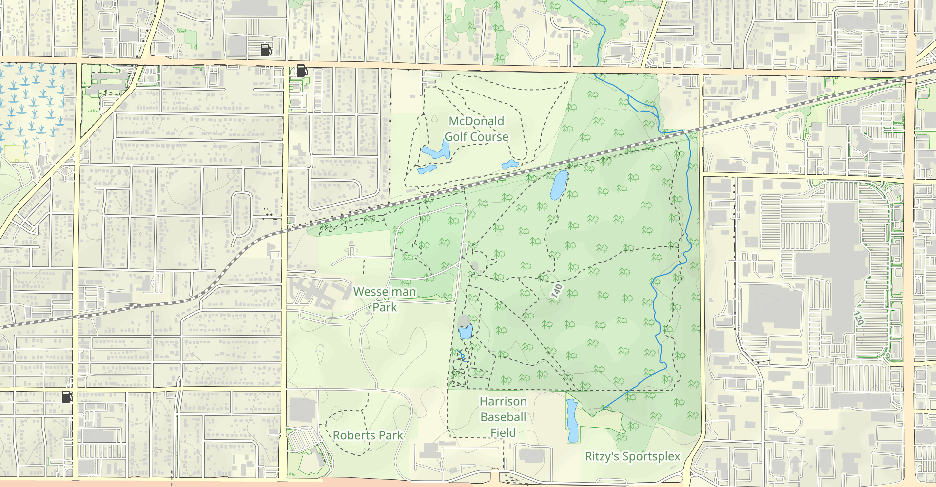 Hike Wesselman Woods Loop Trail