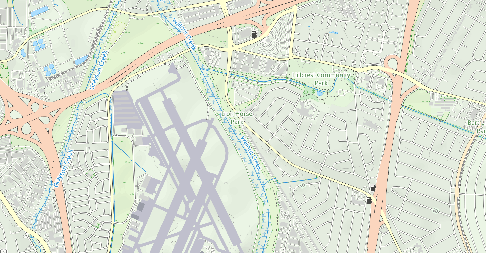 Concord to Dublin via Iron Horse Trail