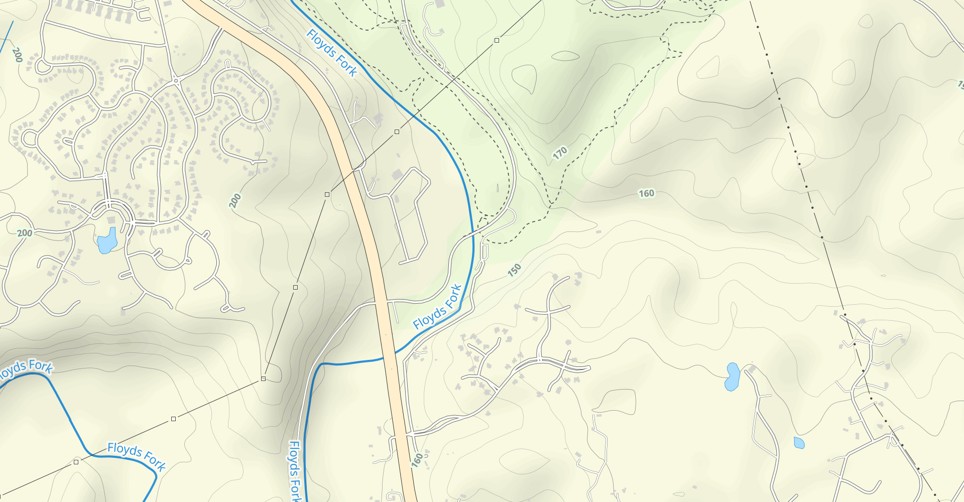 The Parklands of Floyd Fork Loop