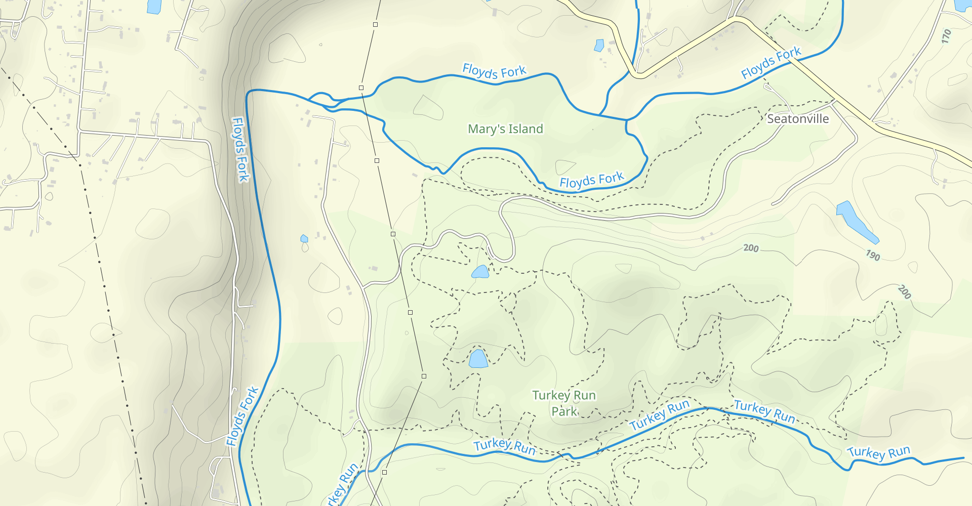 Paw Paw Trail and Louisville Loop Trail