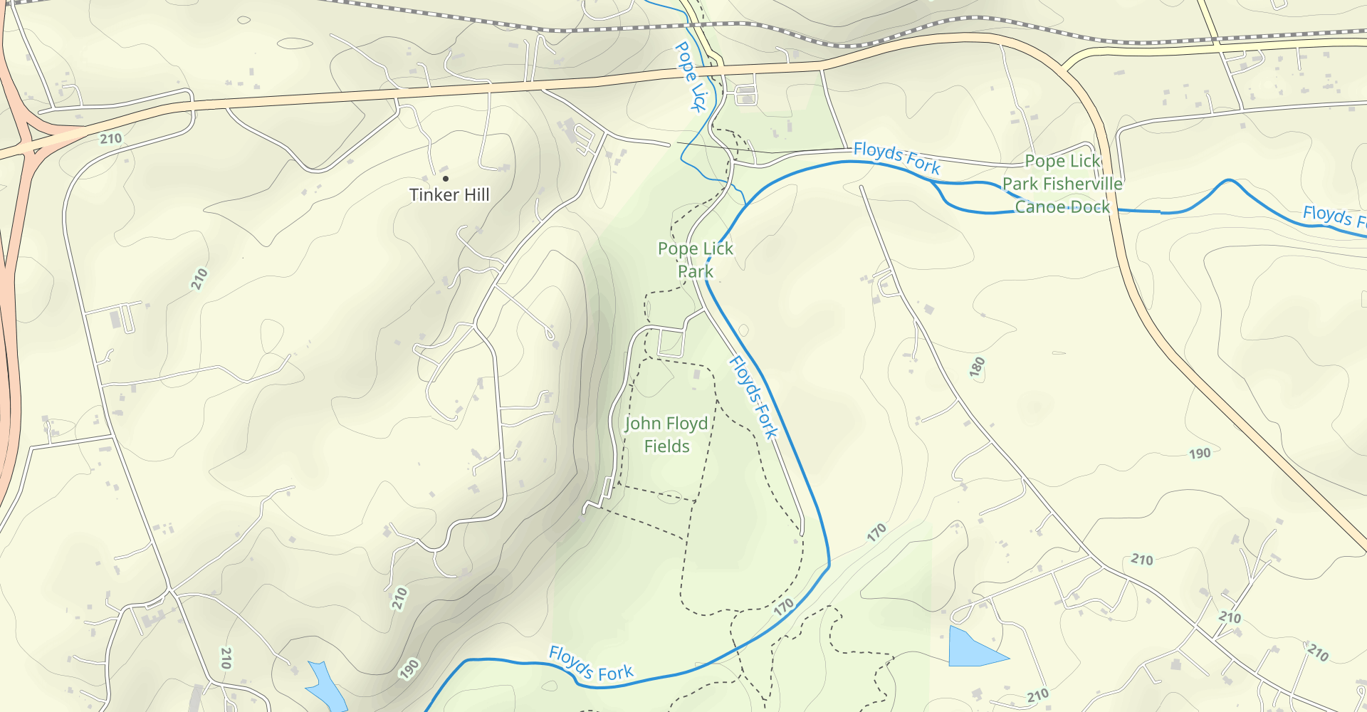 Big Beech and Prairie Preserve via Louisville Loop