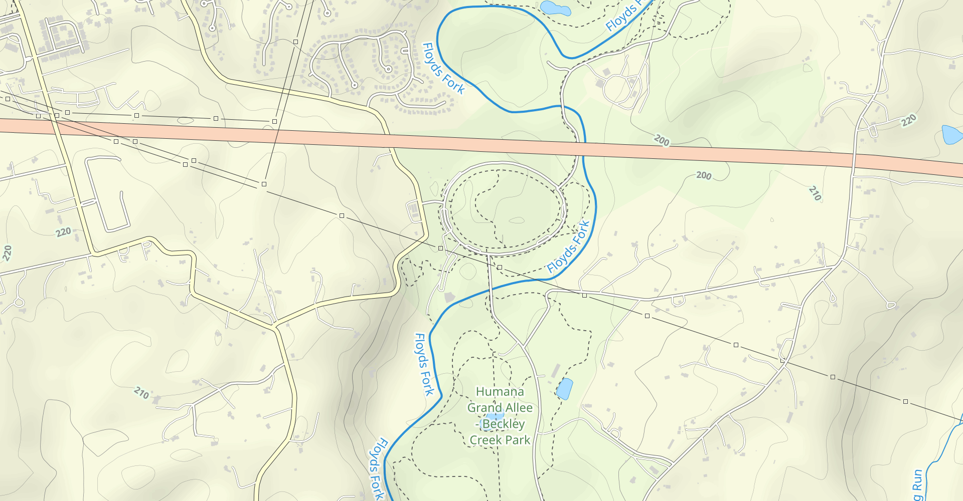 Humana Grande Allee: Black Willow Trail