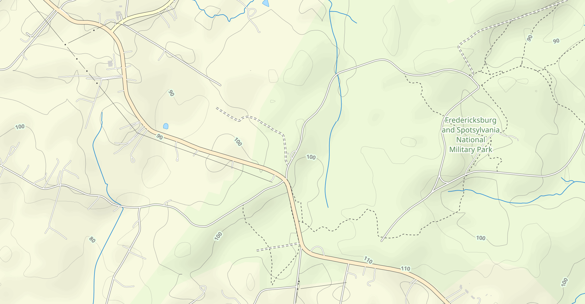 Spotsylvania Court House Battlefield Trails Loop