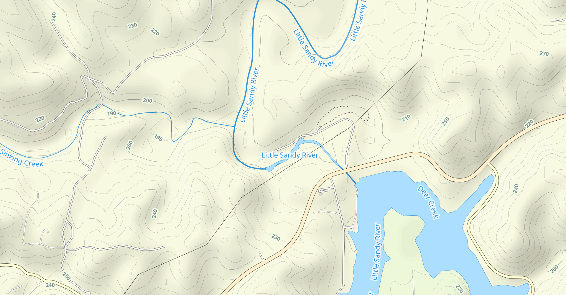 The Little Sandy Trail