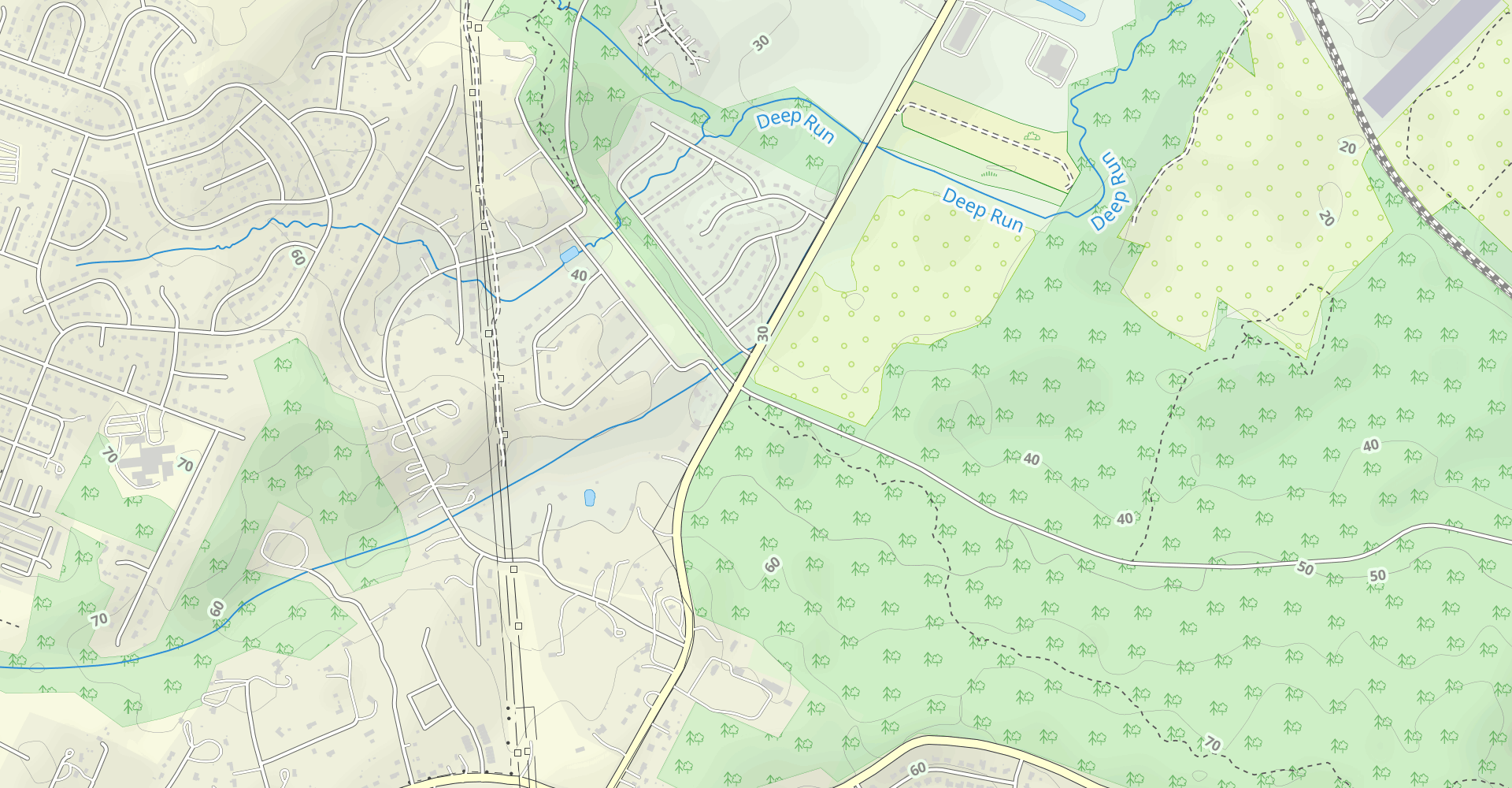 Lee Drive and South Lee Drive Loop