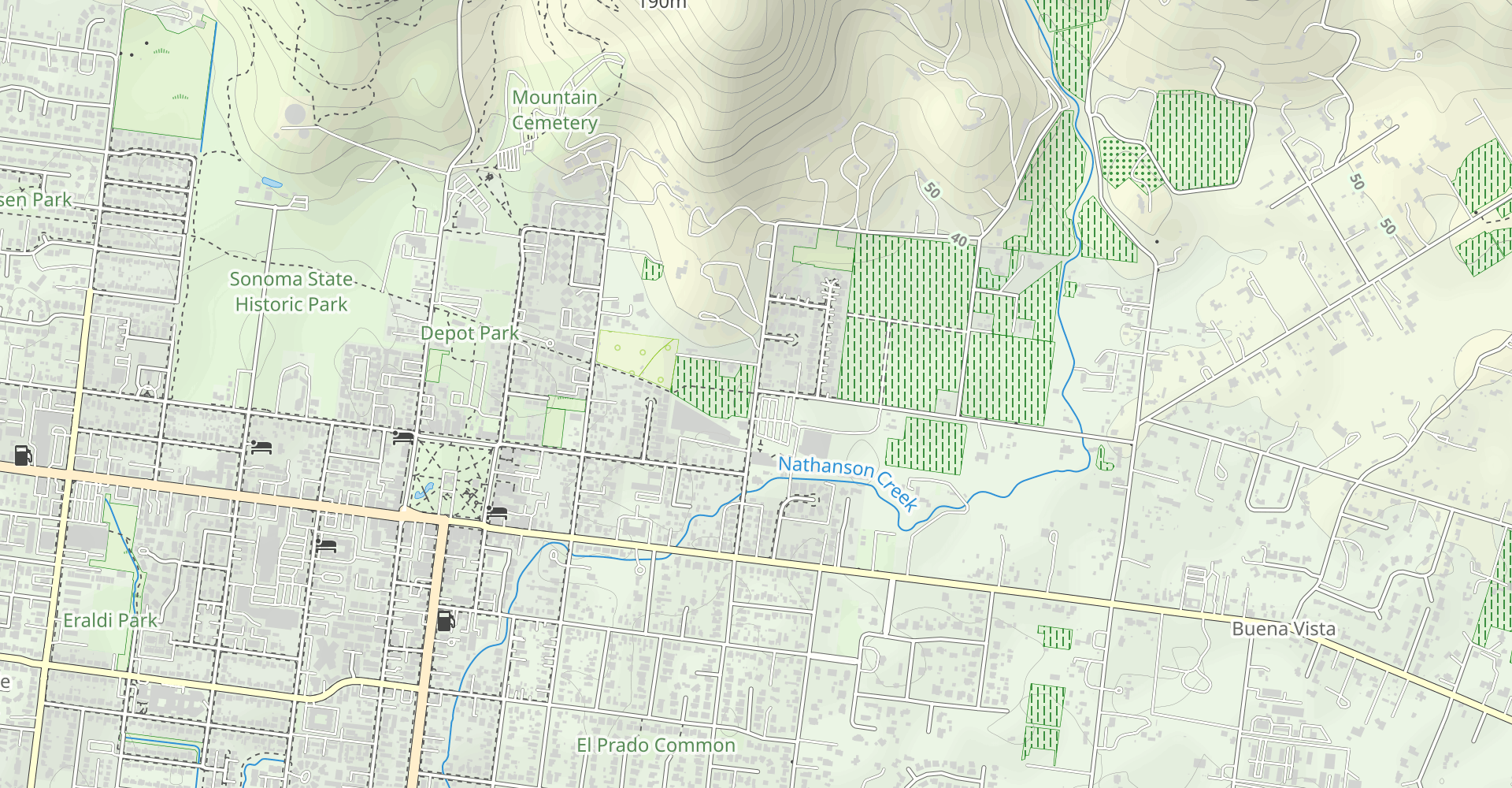 Sonoma State Bike Path