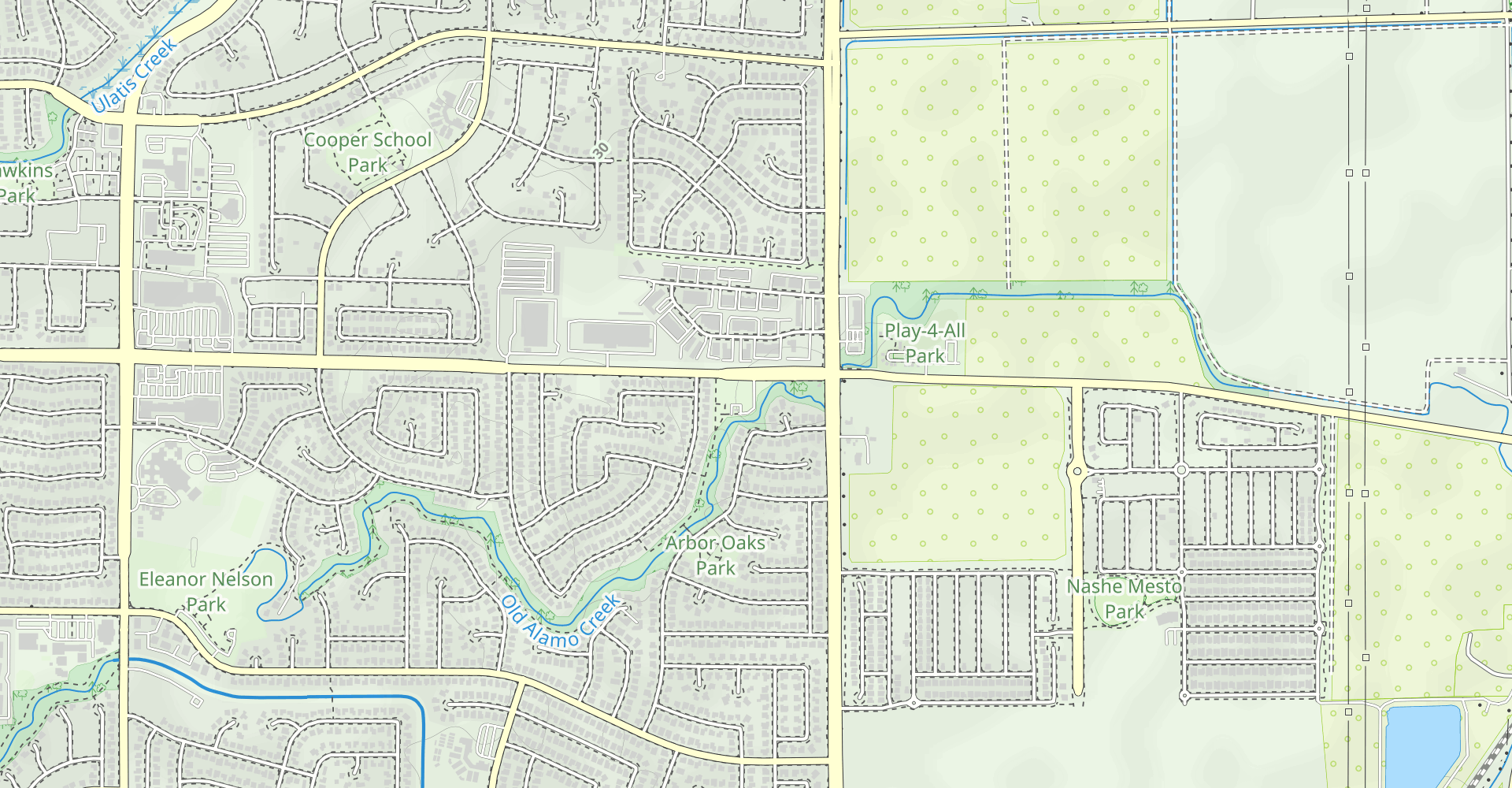 Alamo Creek Bike Trail