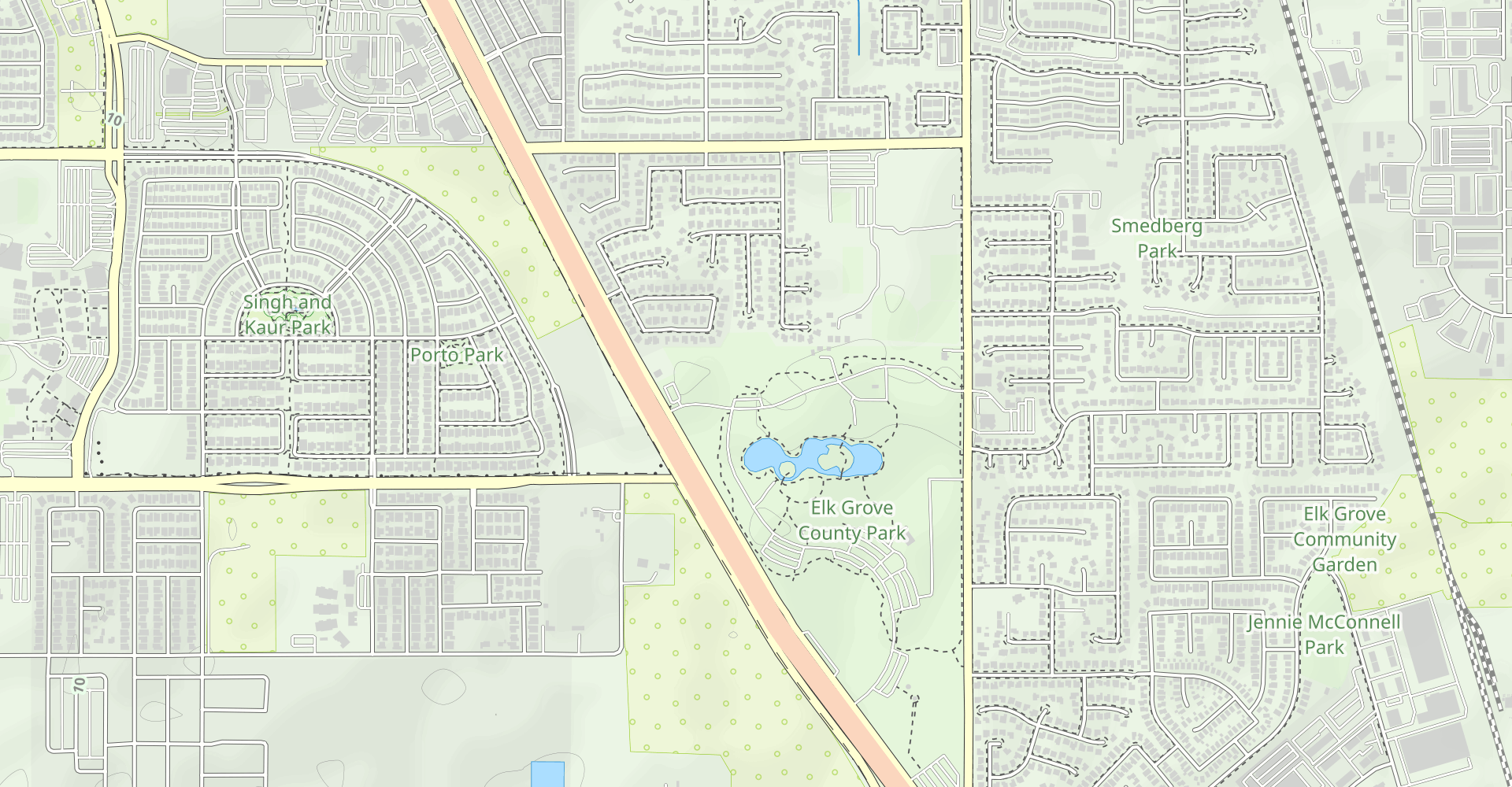 Elk Grove Park and Lake Loops