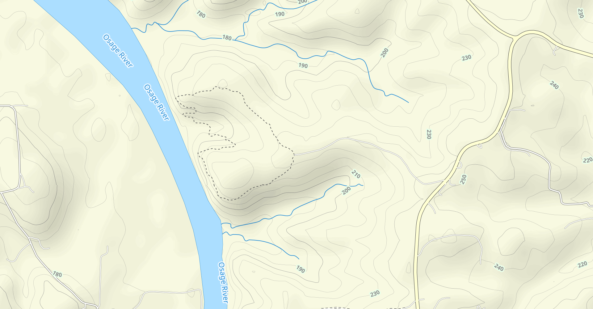 Osage Bluff Scenic Trail