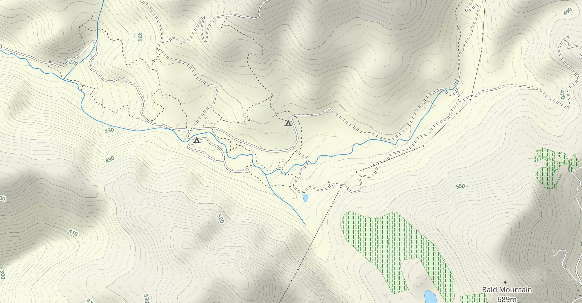Bald Mountain, Gray Pine and Vista Trail Loop