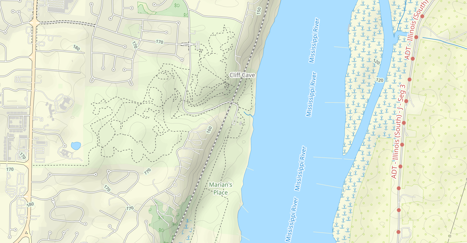 Mississippi Greenway Trail