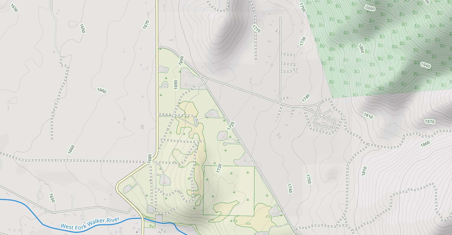Burcham Flat OHV Road