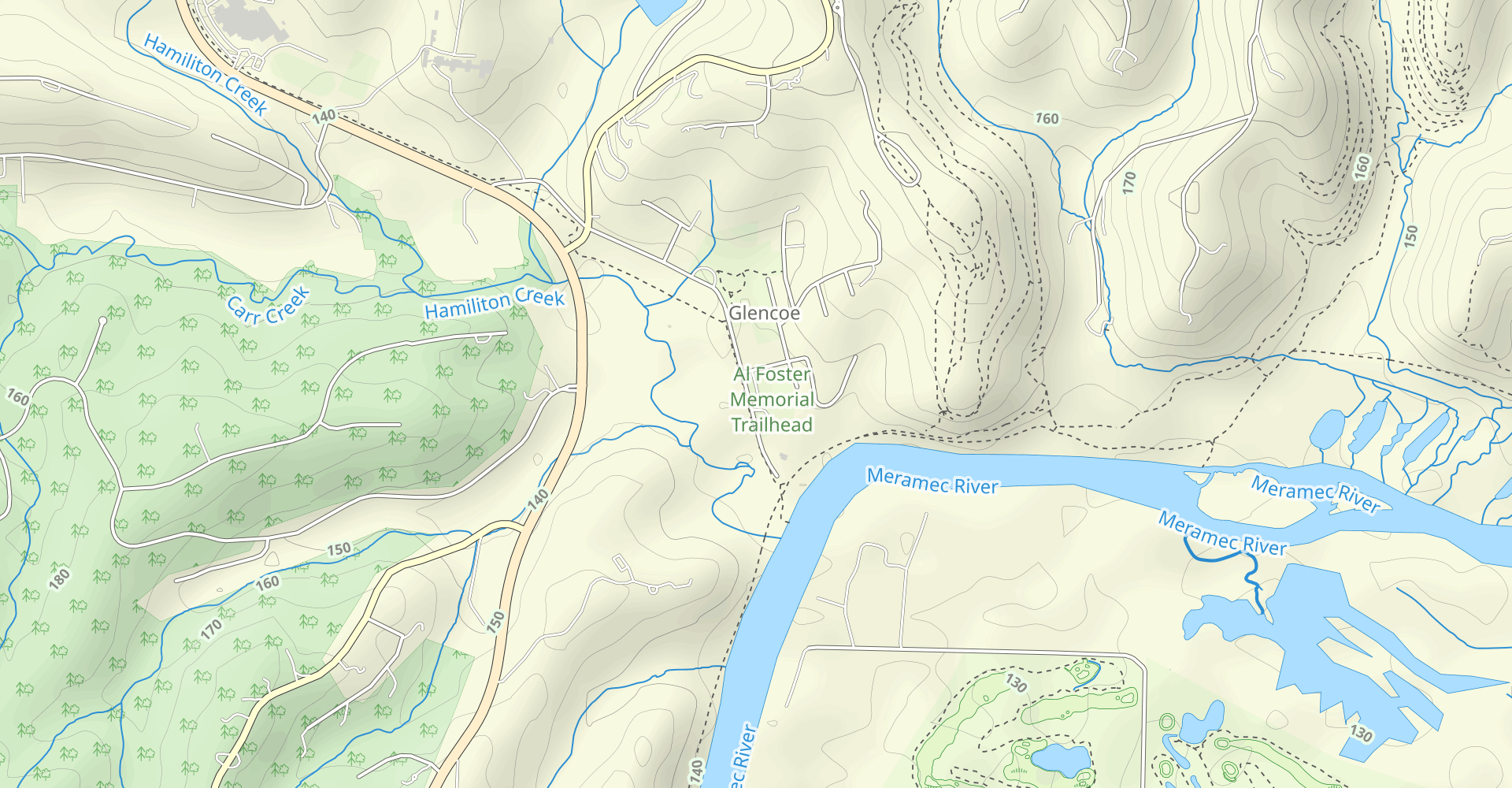 Rock Hollow Greenway and Al Foster Trail