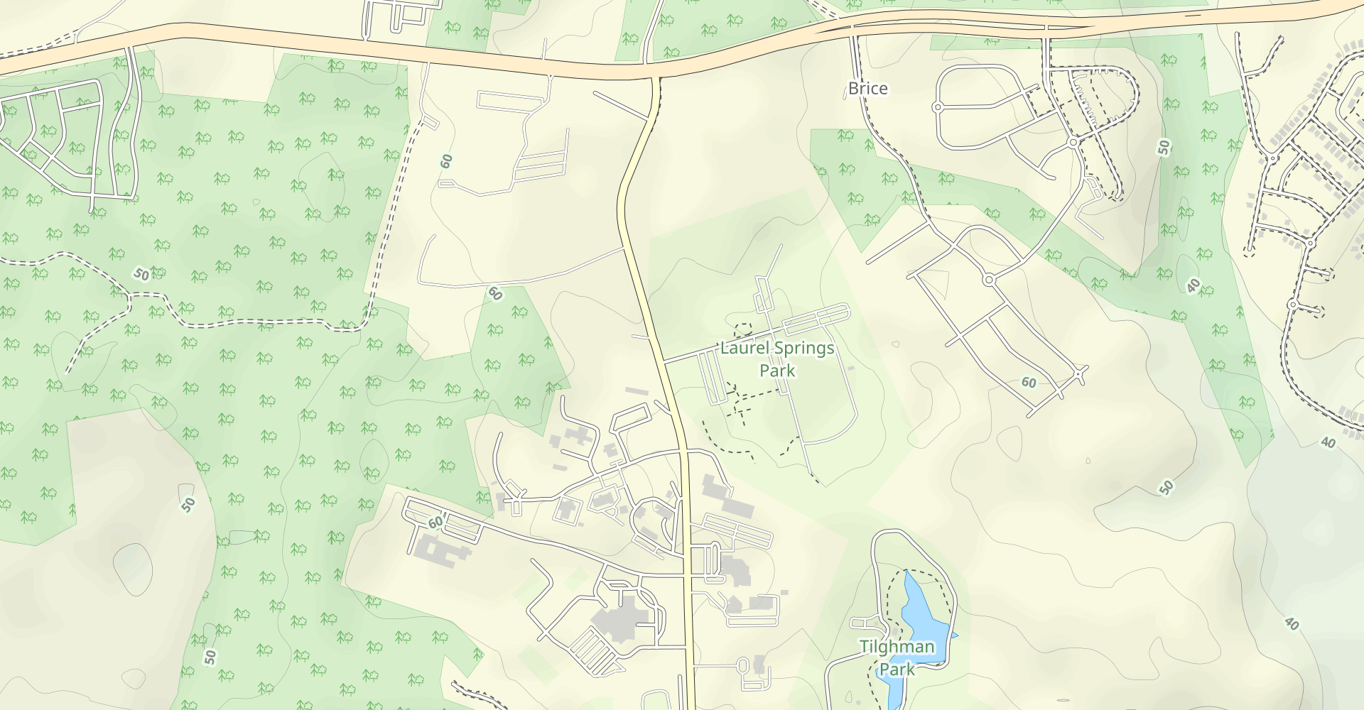 Laurel Springs and Tilghman Double Loop