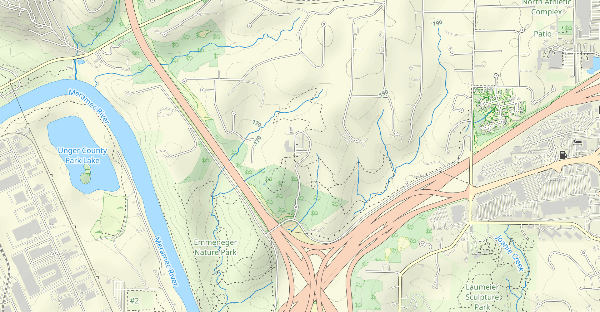 Broken Ridge, Hickory Ridge, and Tanglevine Trail Loop