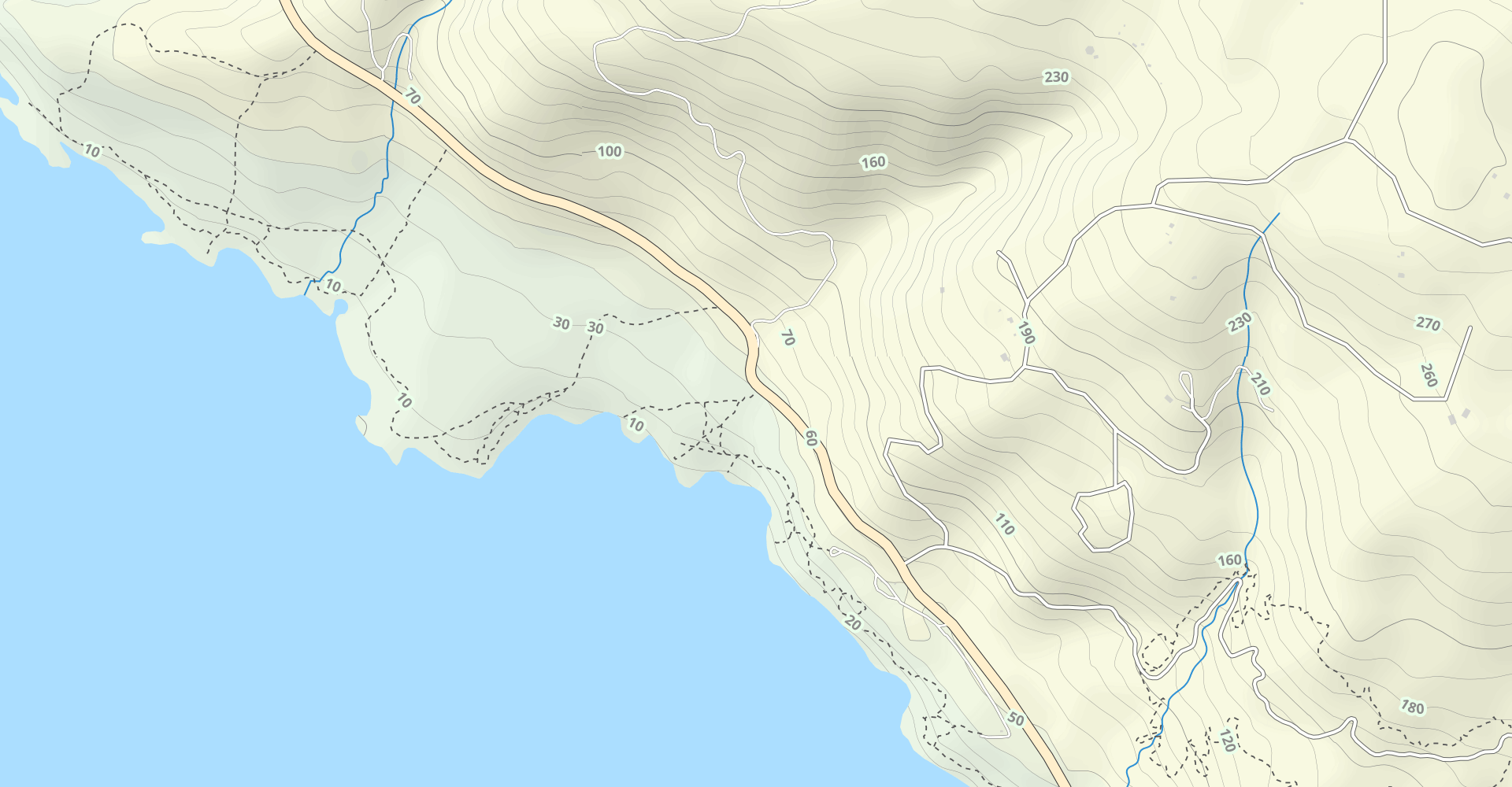 Fisk Mill Cove to Horseshoe Point Trail