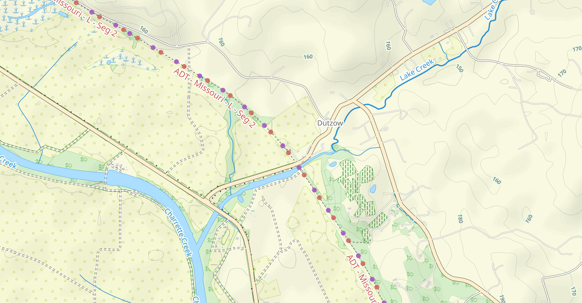 Katy Trail: Dutzow to Augusta