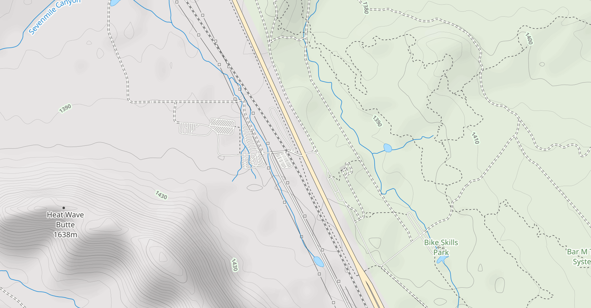 Gold Bar Rim OHV Trail
