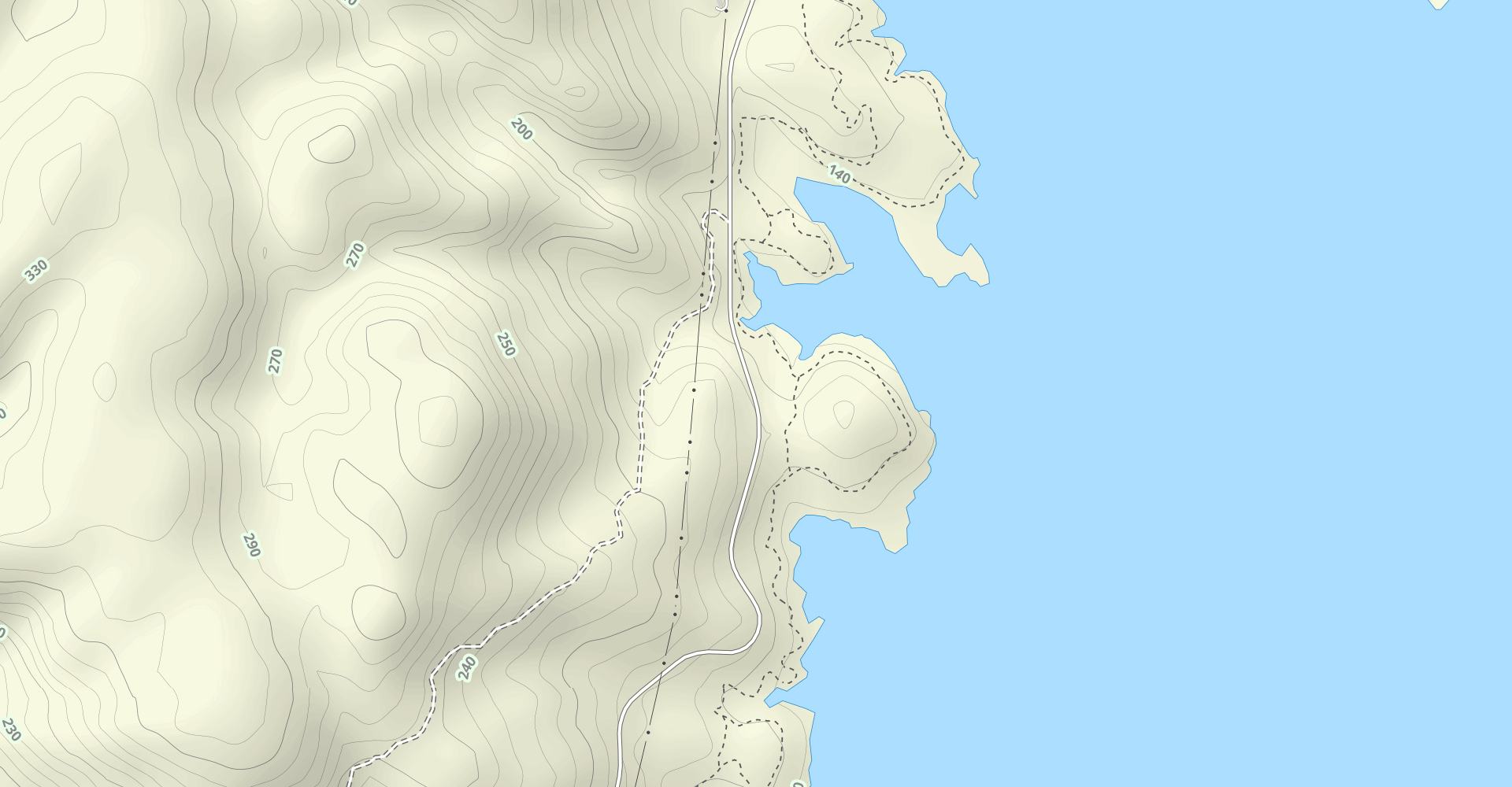 Barton Hill Trail at Lake Berryessa