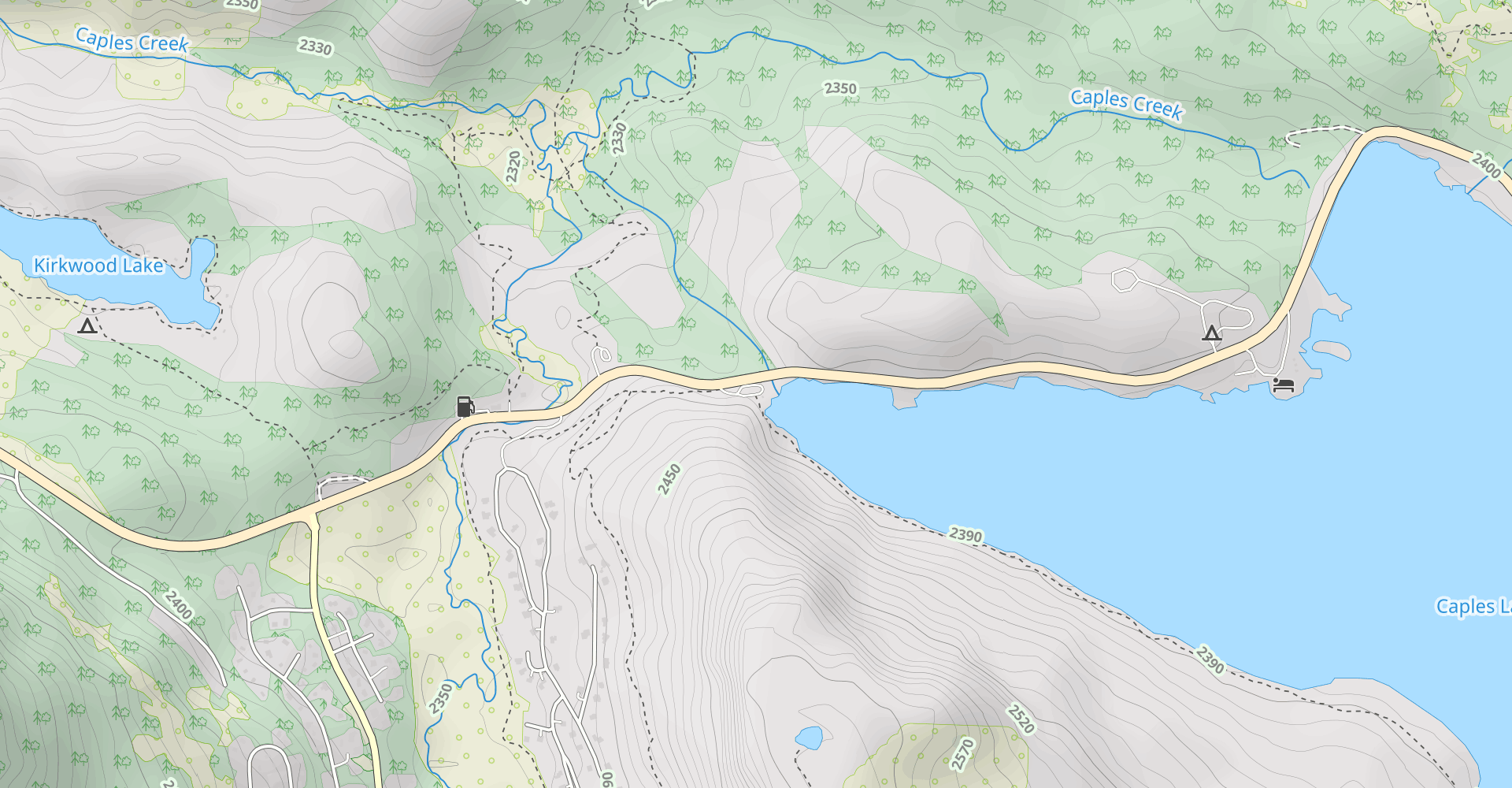 Caples Lake to Emigrant Lake Trail