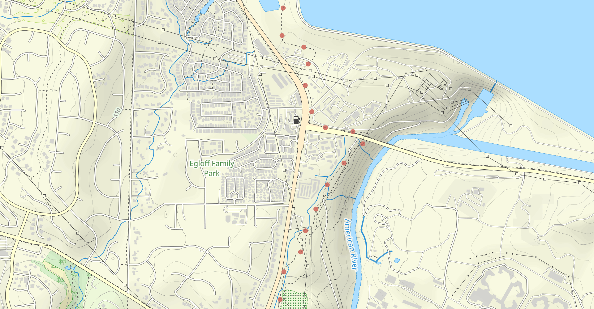 California International Marathon Route