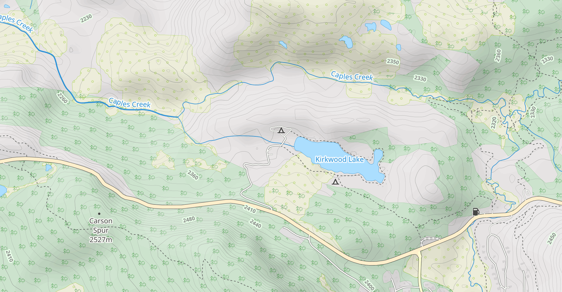 Kirkwood Lake Loop