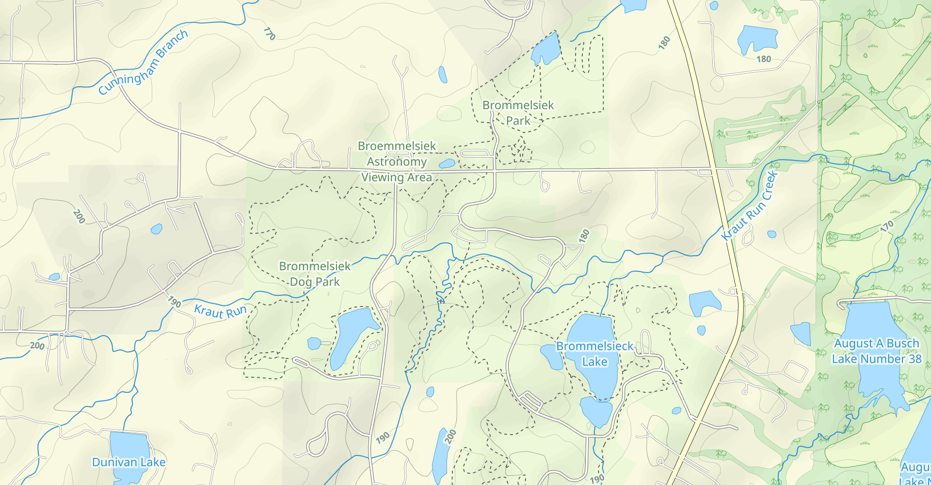 Broemmelsiek Trail