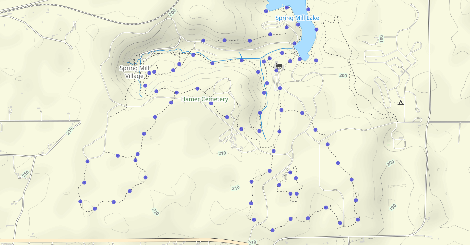 Hike Spring Mill Village Trail