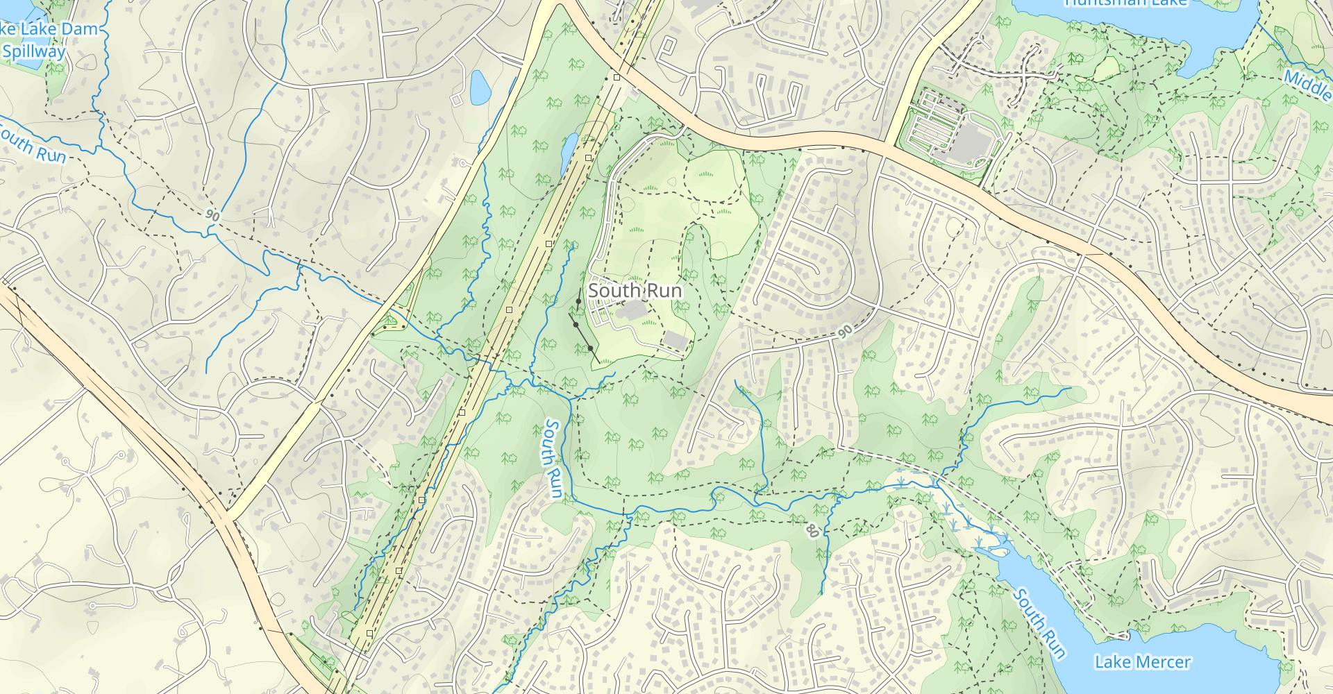 Lake Mercer Park Loop
