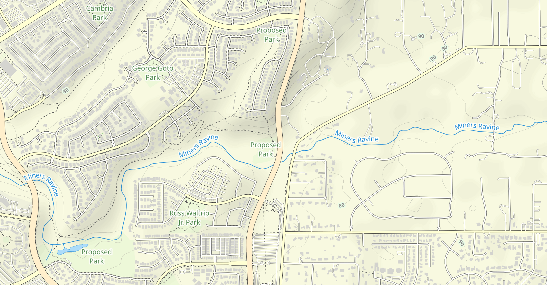 Miners Ravine Trail
