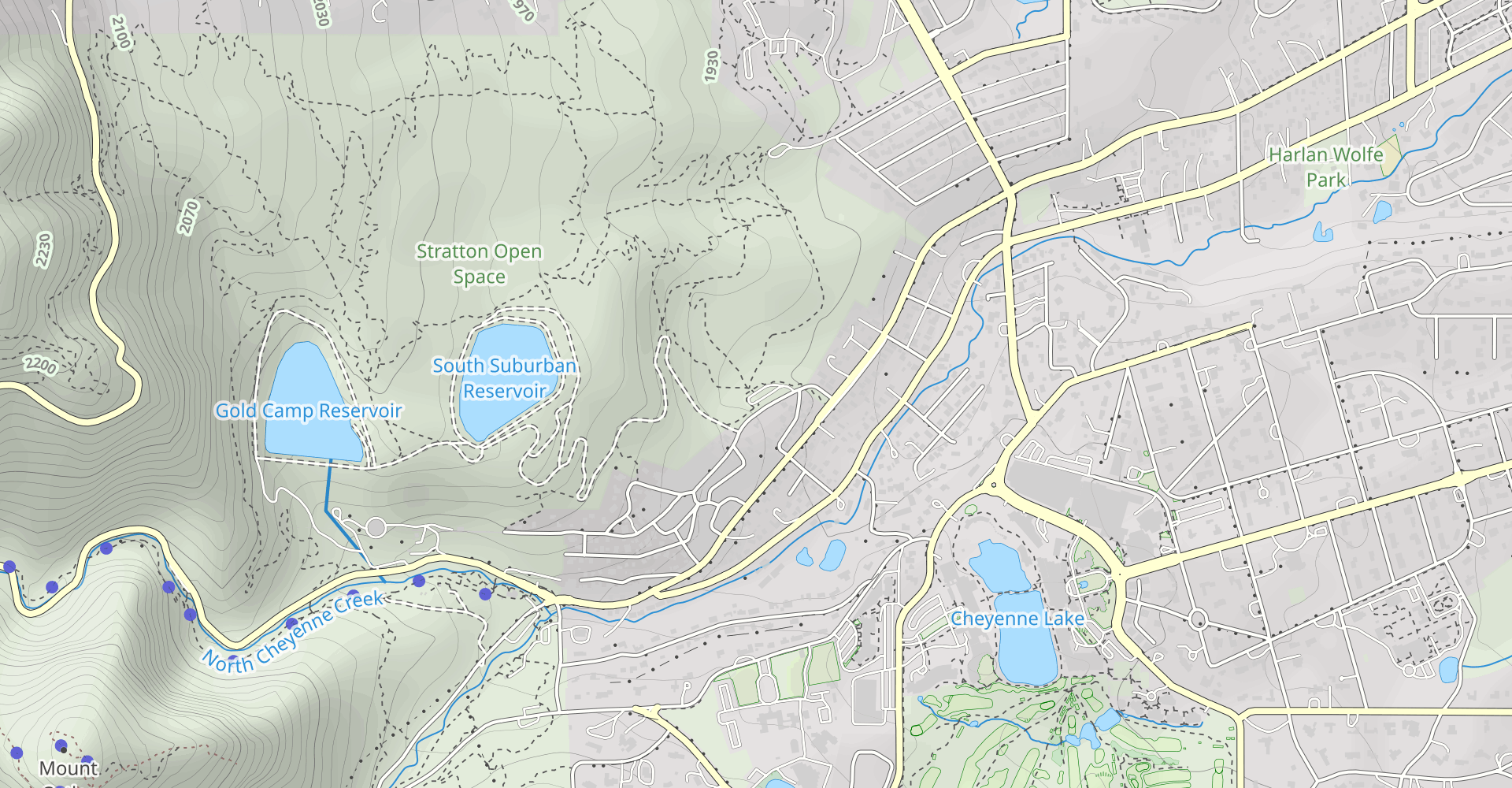 Ridge Trail to Wildflower Paths Loop