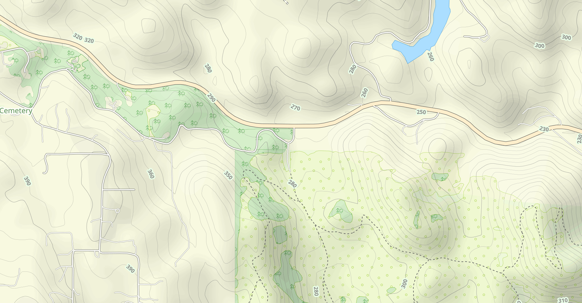 West Ravine, West Ridge, American River Loop