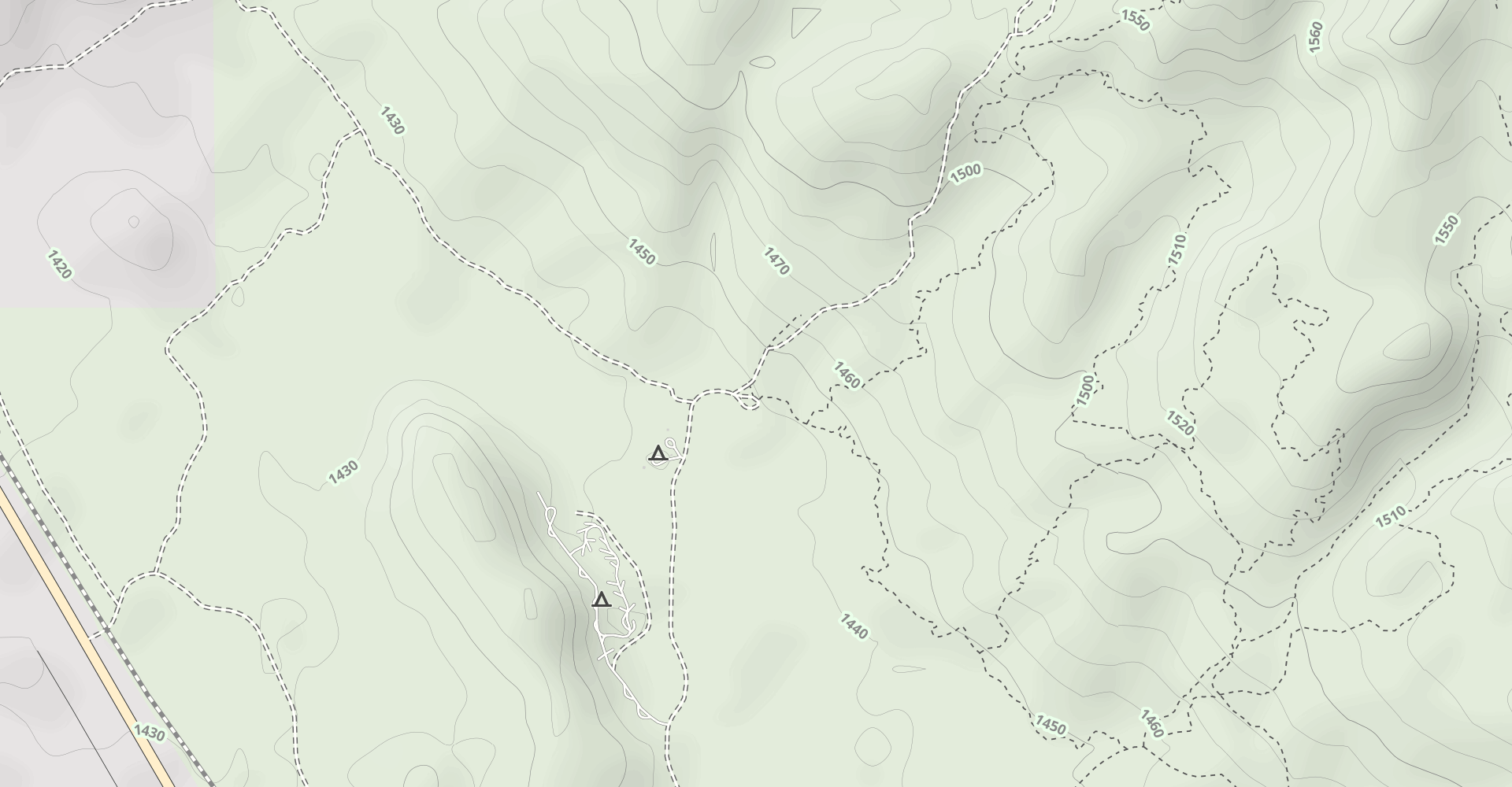 Copper Ridge Dinosaur Tracks Trail