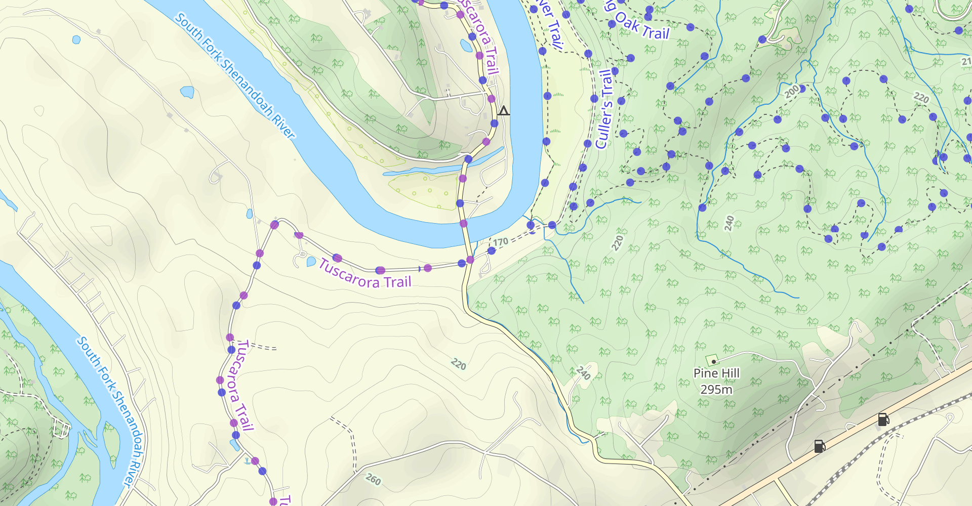 Massanutten Mountain and Shenandoah River Trail